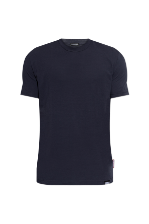 Underwear T-shirt with a round neckline