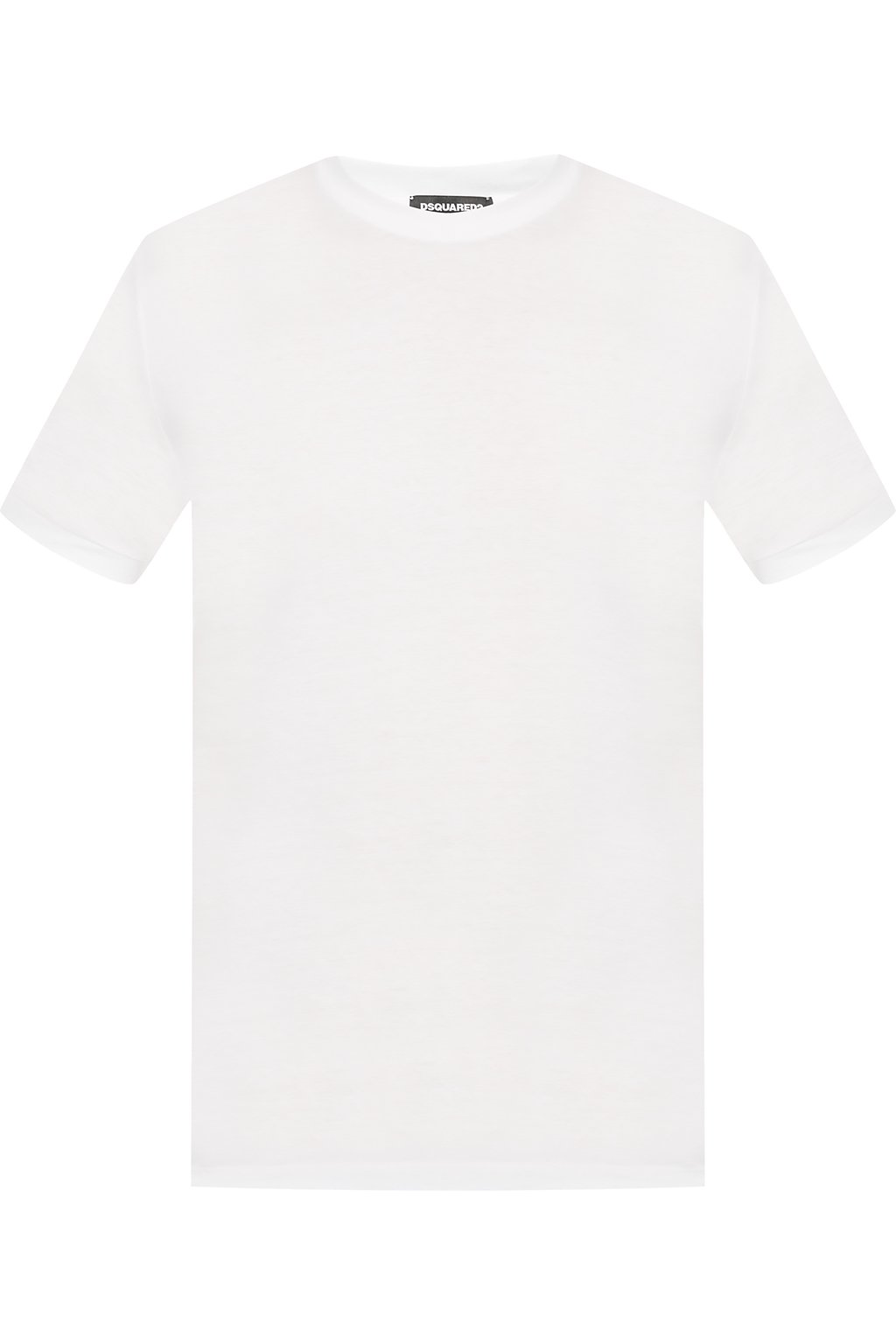 dsquared2 round neck t shirt grey