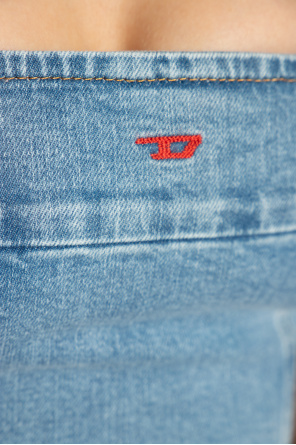 Diesel Jeansowy top bez ramiączek ‘DE-VILLE’