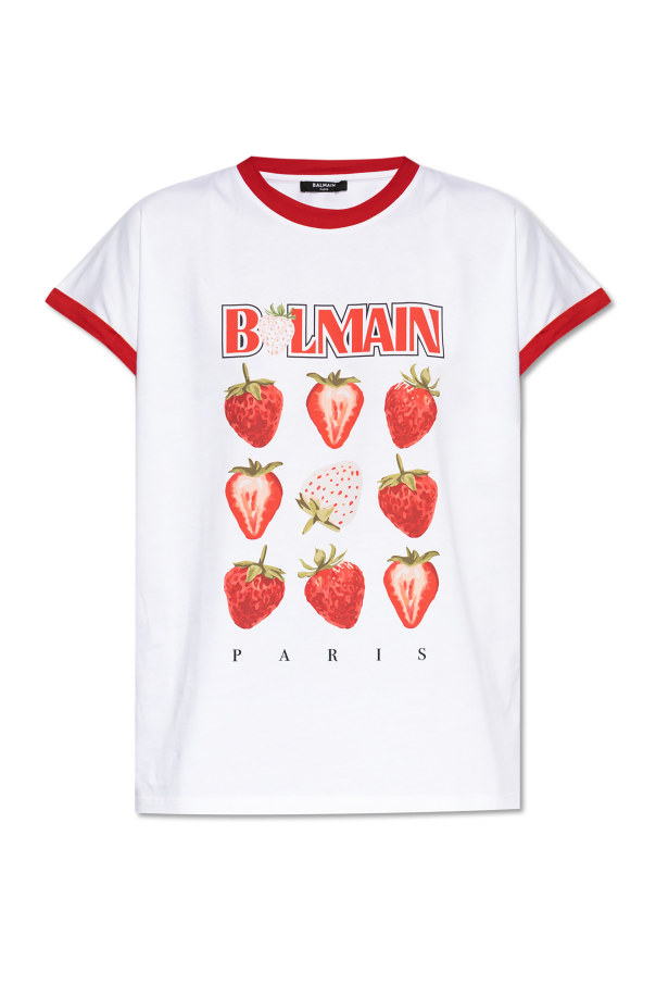 Balmain T-shirt with colorful print