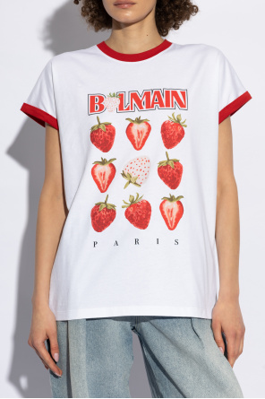 Balmain T-shirt with colorful print