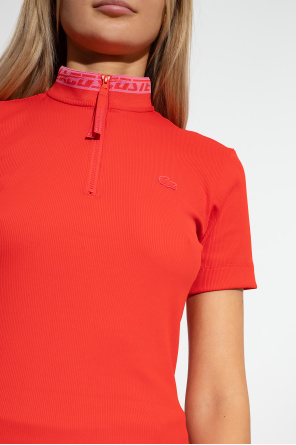 Lacoste Top with standing collar