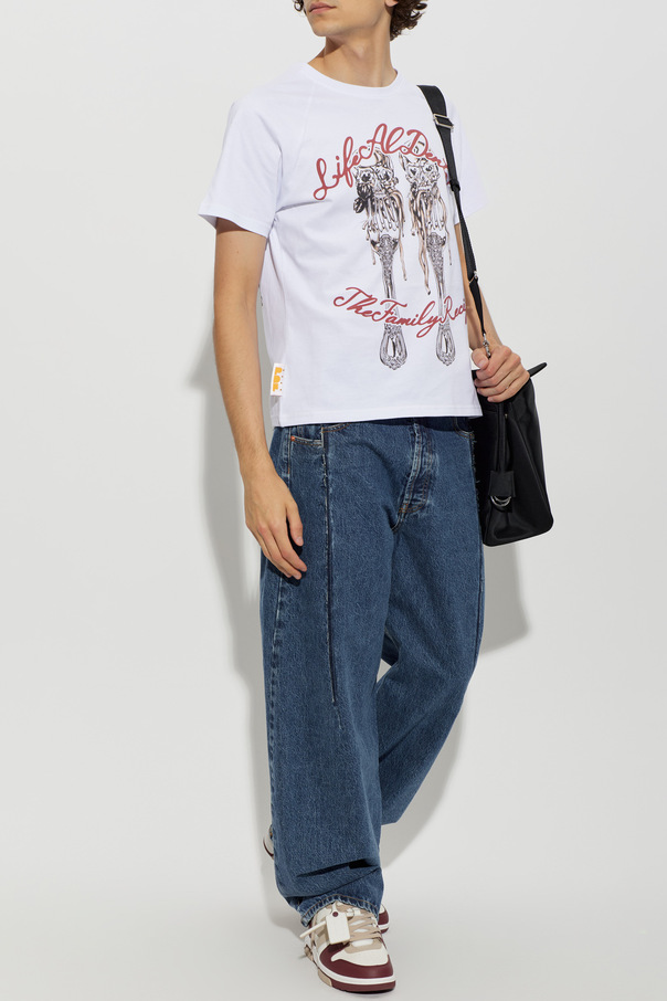 PDF T-Shirt mit Aufdruck