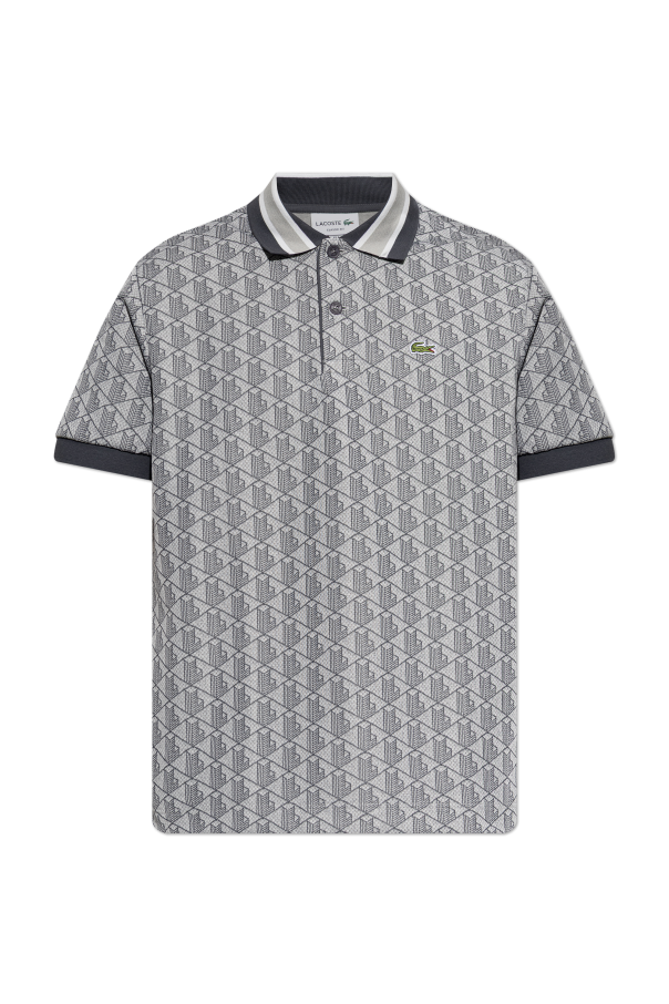 Lacoste Polo with monogram