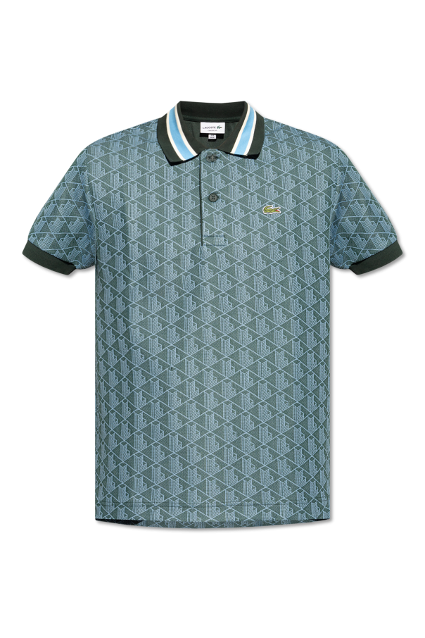 Lacoste Slim polo with Monogram