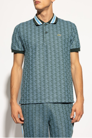 Lacoste Slim polo with Monogram