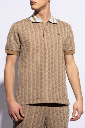 Lacoste Polo shirt with monogram