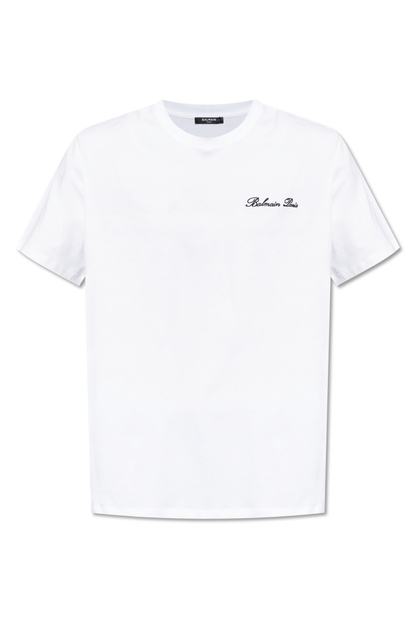 Balmain T-shirt with embroidered logo