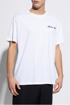 Balmain T-shirt with embroidered logo