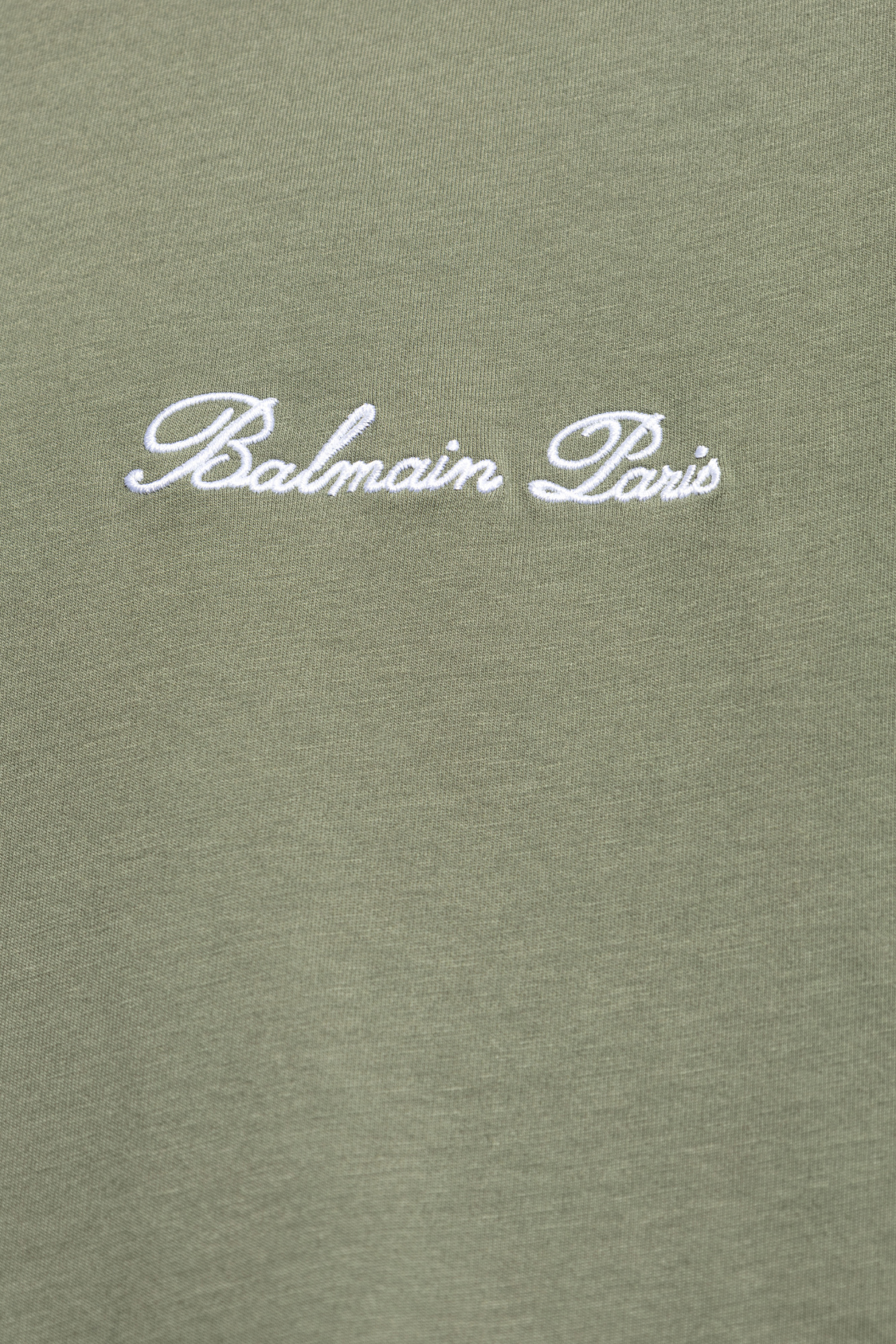 balmain bomber T-shirt with logo