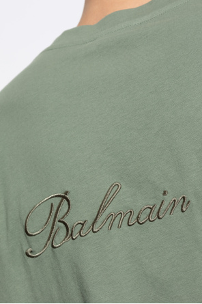 Balmain T-shirt with embroidered logo