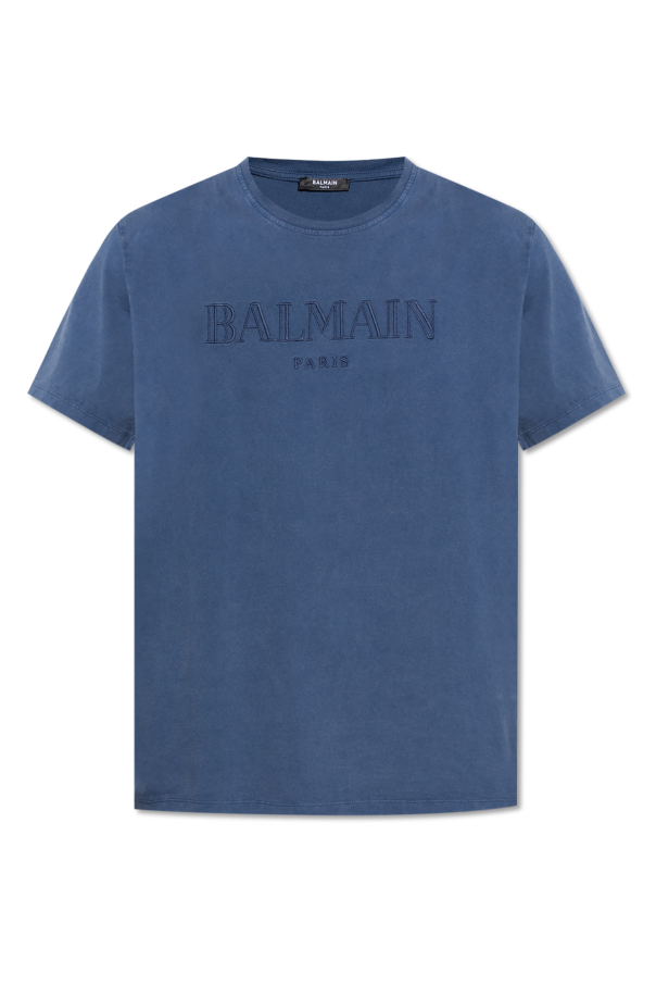 Balmain T-shirt with embroidered logo