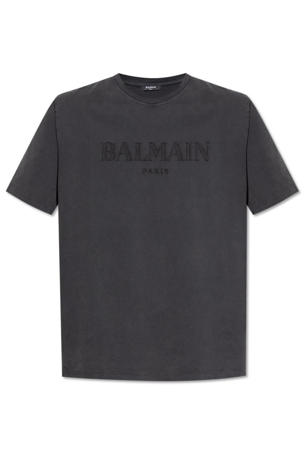 Balmain T-shirt with embroidered logo