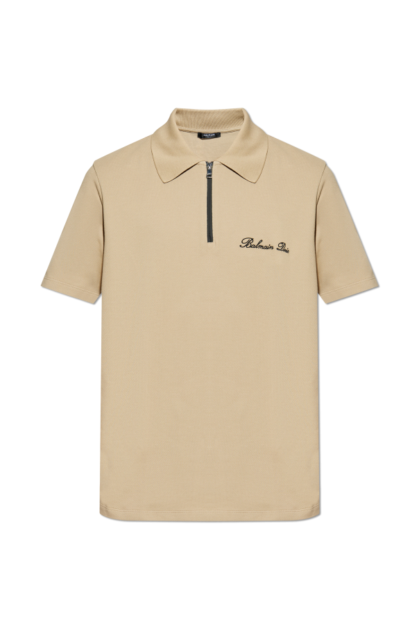 Balmain Polo with embroidered logo