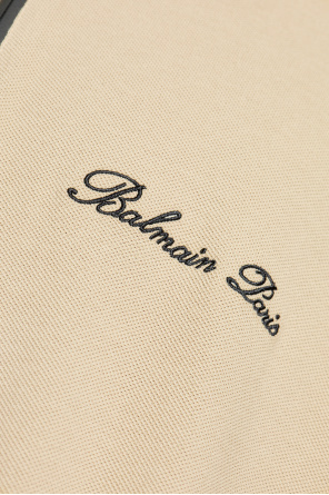 Balmain Polo with embroidered logo
