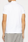 Lacoste WHITE Polo with logo-shaped patch