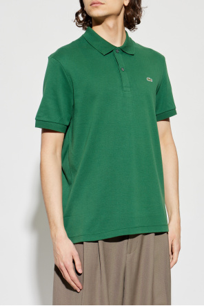 Lacoste Polo con parche con logo