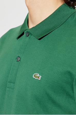 Lacoste Polo con parche con logo