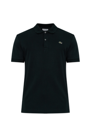 Polo Shirt with Logo Patch