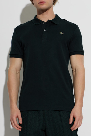 Lacoste Polo mit Logo-Aufnäher