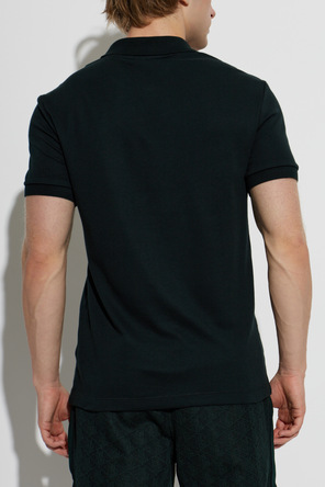 Lacoste Polo mit Logo-Aufnäher
