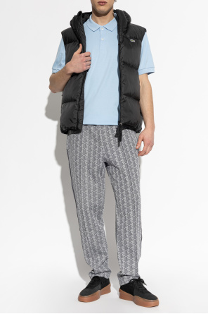 Polo z naszywką z logo od Lacoste