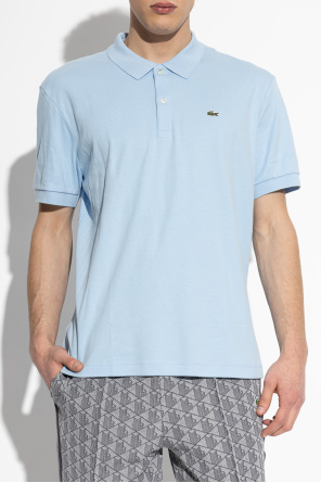 Lacoste Polo con parche con logo