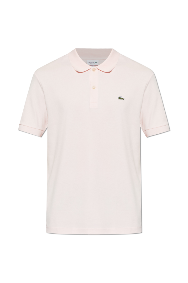 Lacoste Polo con parche con logo