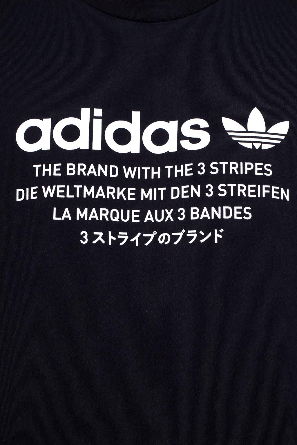 adidas the brand with the 3 stripes die weltmarke mit den 3 streifen la marque aux 3 bandes