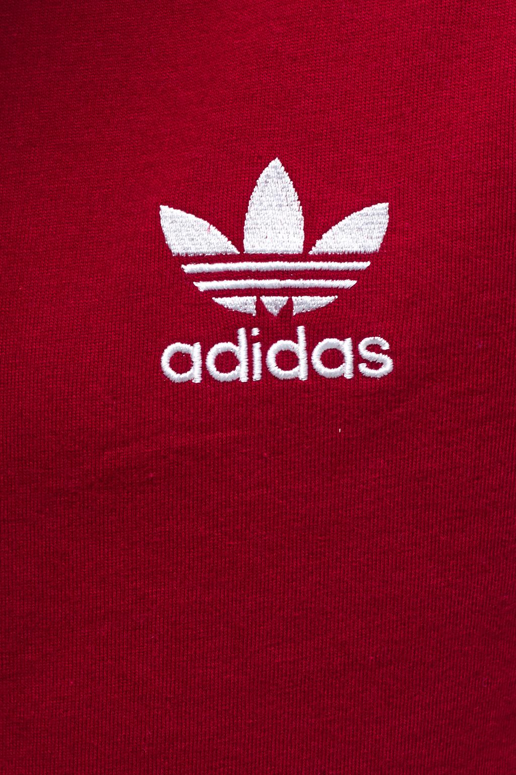 T-shirt with an embroidered logo ADIDAS 