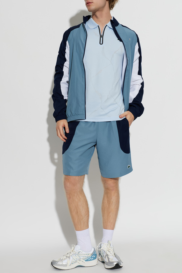 Lacoste Polo Shirt with Logo Patch