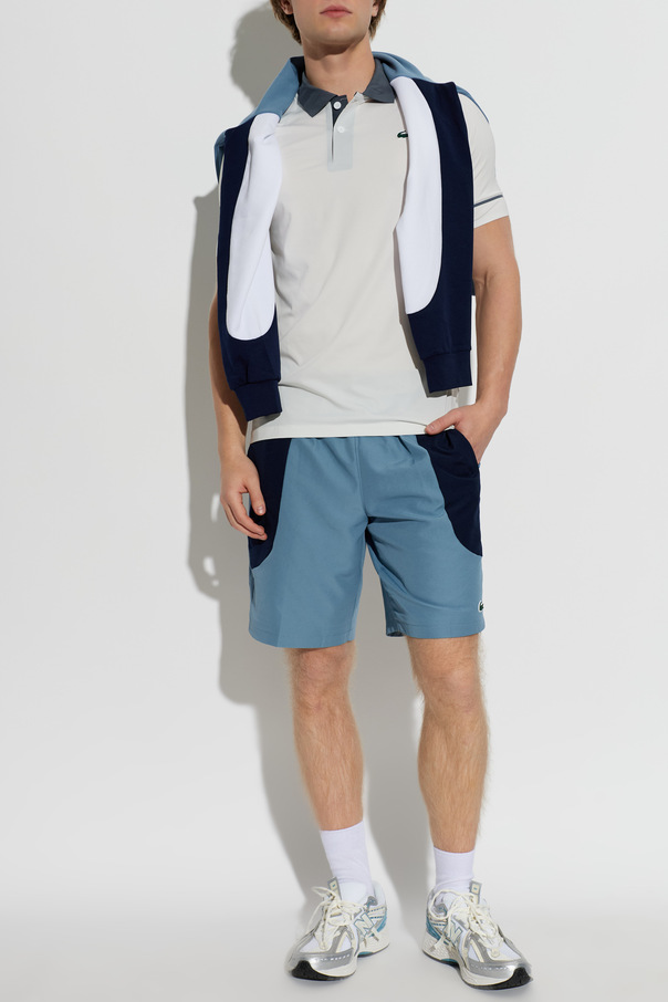 Lacoste Polo Shirt with Logo Patch
