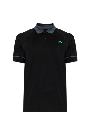 Polo Shirt with Logo Patch