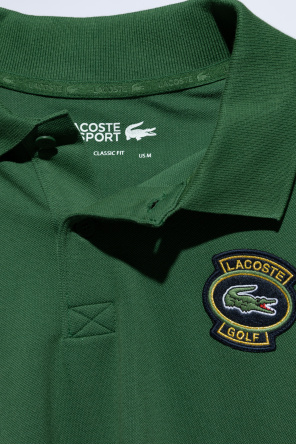 Lacoste Polo with a patch
