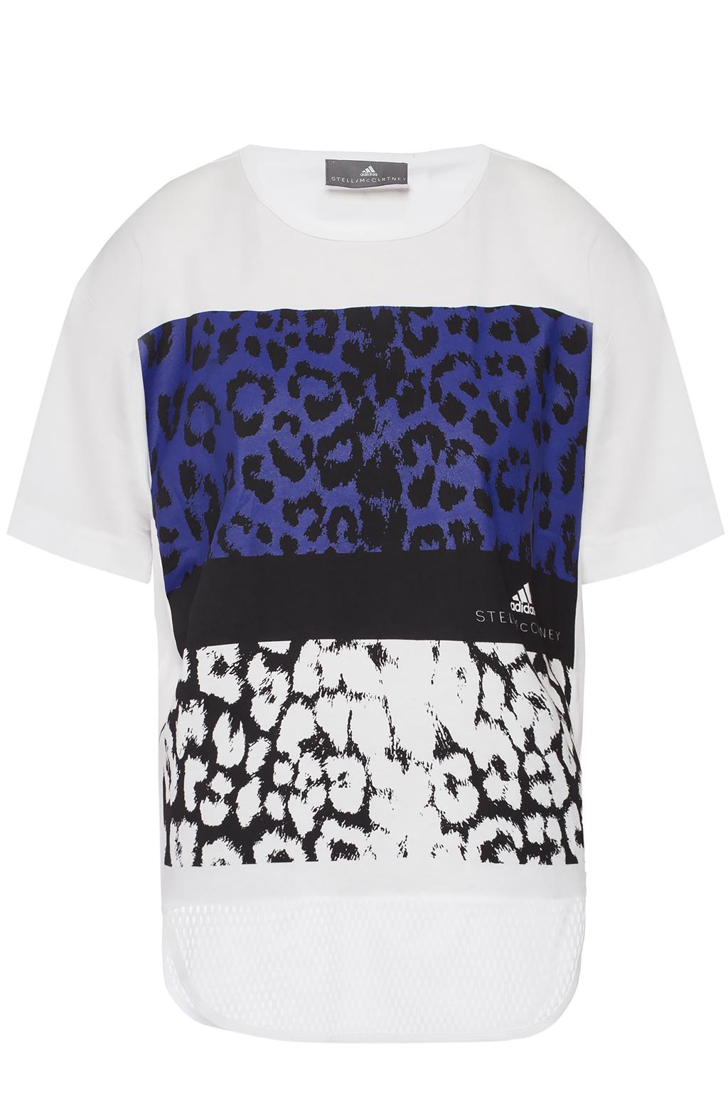 adidas leopard print t shirt