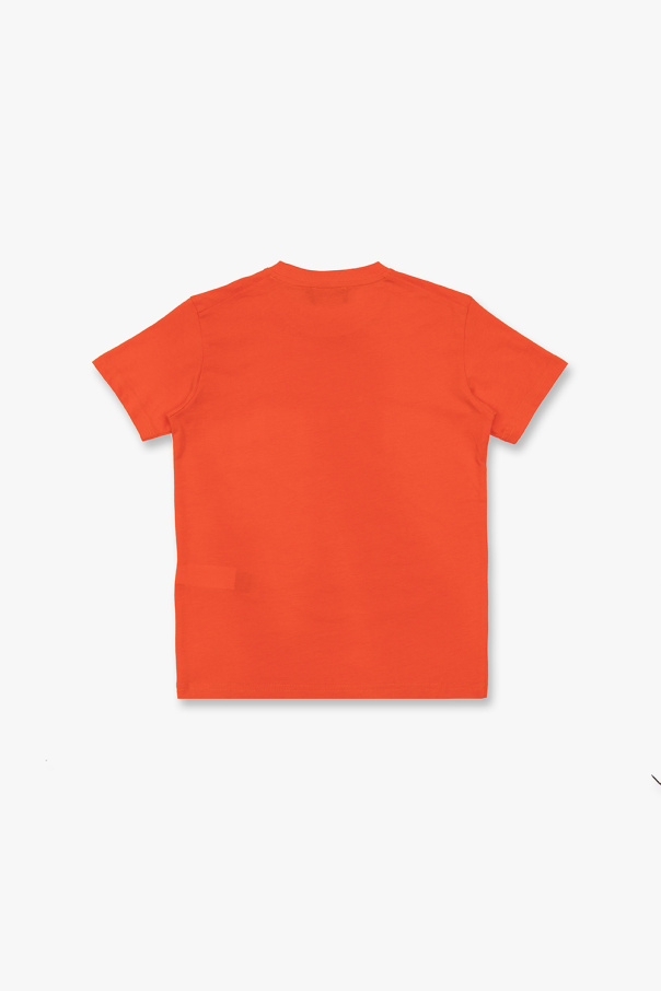 Dsquared2 Kids logo-embroidered colour-block polo shirt