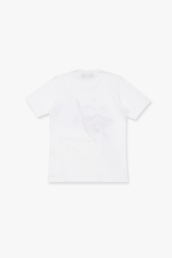 Dsquared2 Kids dayoff tee shirt blanc homme
