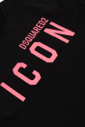 Dsquared2 Kids BLACK T-shirt with logo