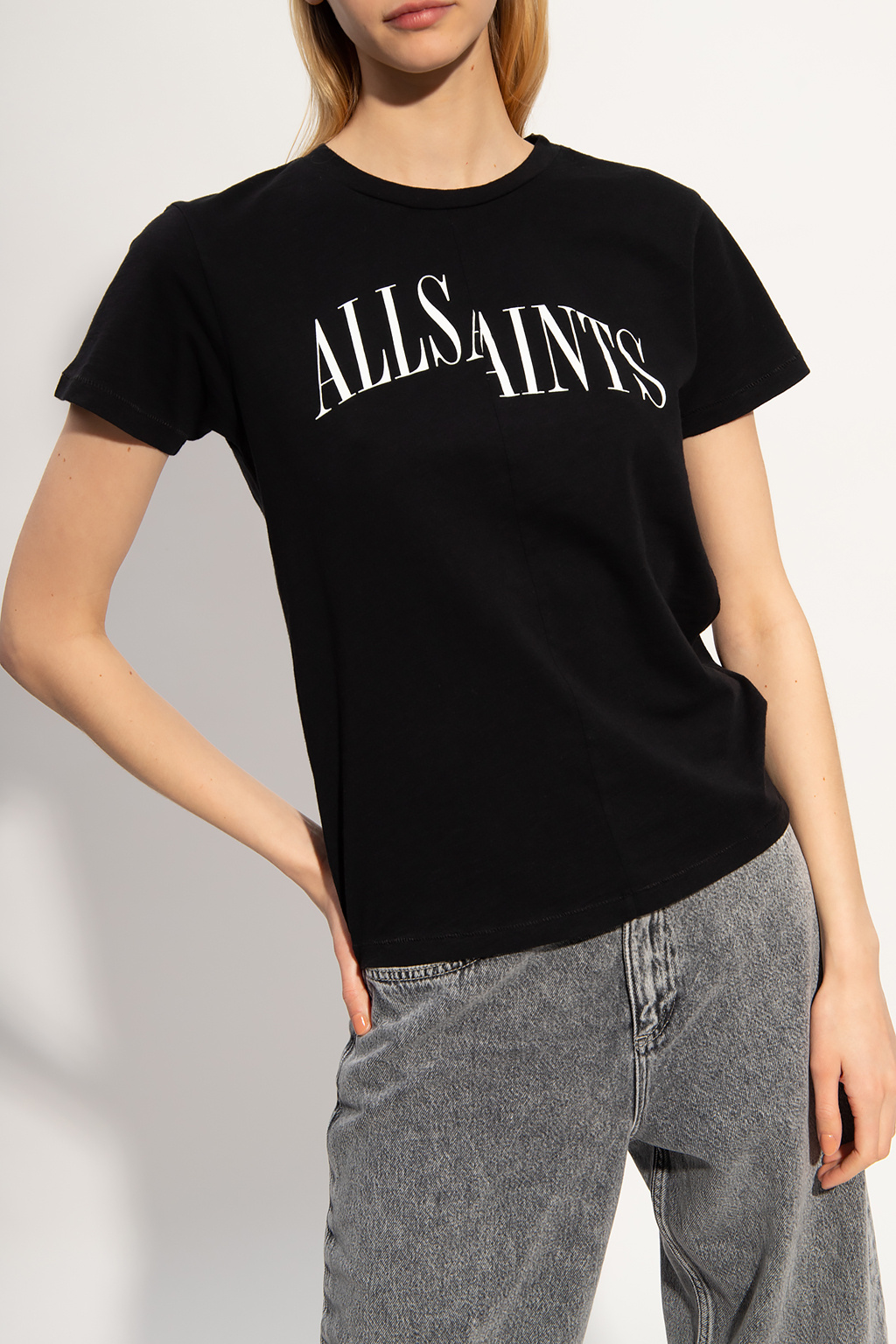 AllSaints 'Dropout' T-shirt with logo