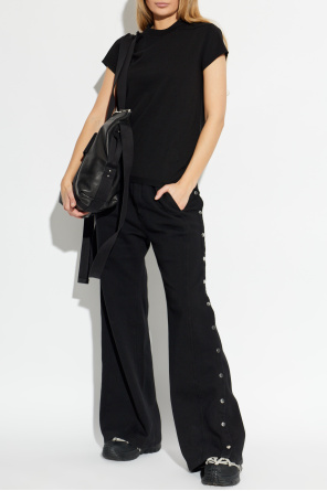 T-shirt z okrągłym dekoltem od Rick Owens DRKSHDW