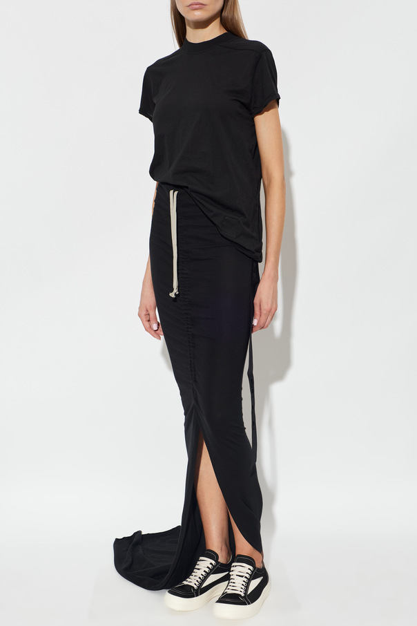 Rick Owens DRKSHDW T-shirt with decorative stripe