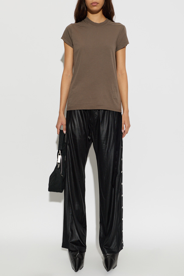 Rick Owens DRKSHDW T-shirt with a decorative stripe