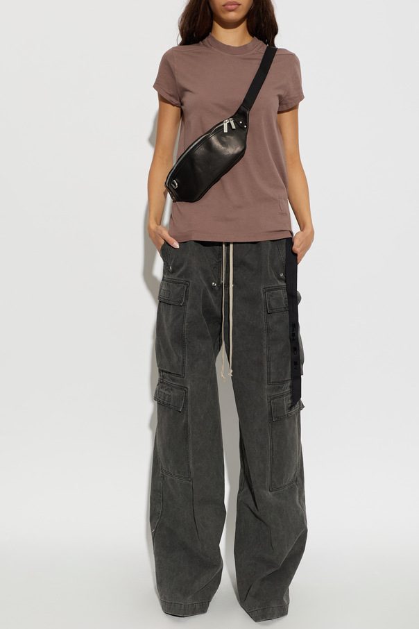 Rick Owens DRKSHDW T-shirt with decorative stripe