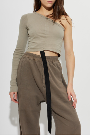 Rick Owens DRKSHDW One-shoulder top