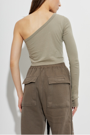 Rick Owens DRKSHDW One-shoulder top