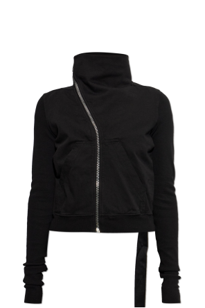 Rick Owens DRKSHDW Asymmetrical cut sweatshirt