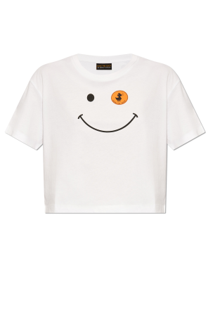 T-shirt ‘gilma’ od Topman Hoogsluitende sweater met Future print in wit