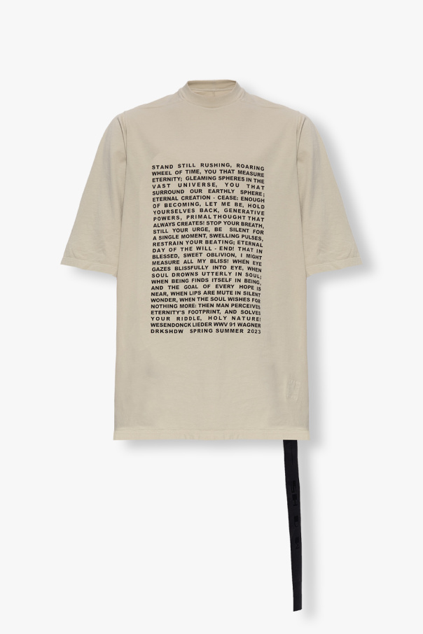 Rick Owens DRKSHDW Printed T-shirt