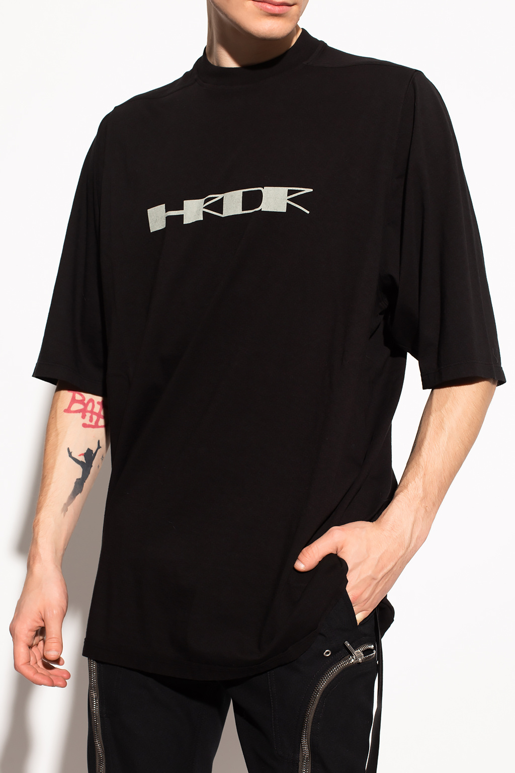 Hurley One and Only small box t-shirt in black Printed T-shirt