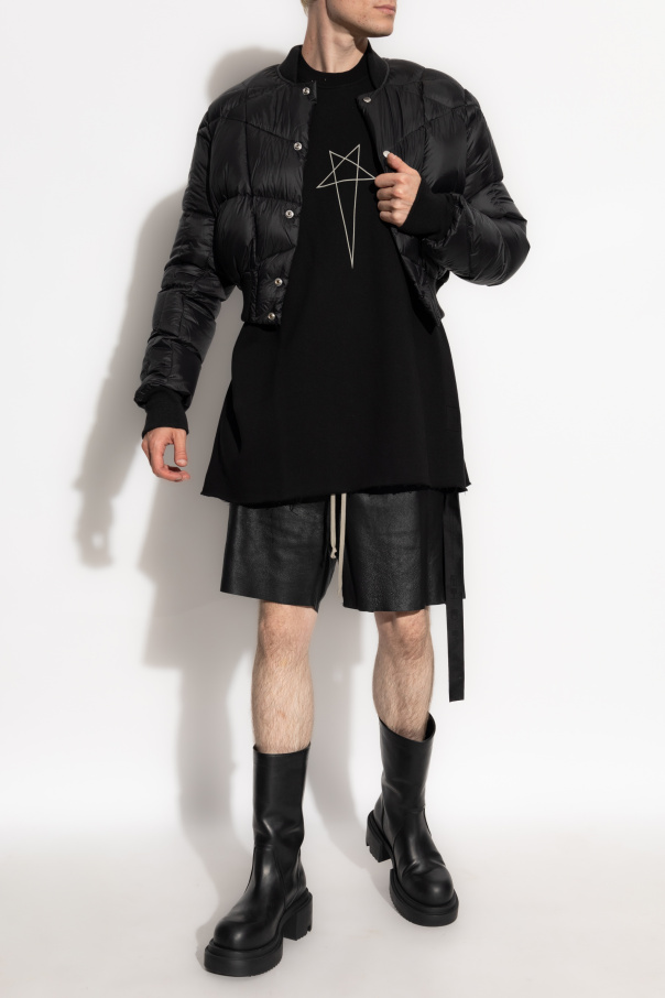 Rick Owens DRKSHDW Bluza `Tommy` typu `oversize`